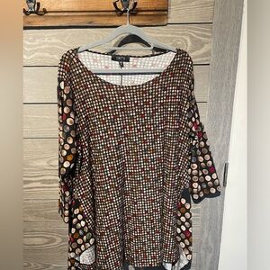 Comfy USA striped tunic!